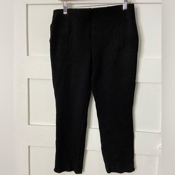 Chicos Pull On Black Dress Pants Ankle Length  OP - Picture 1 of 9
